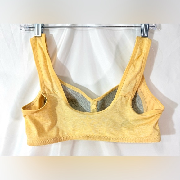 Daisy Bra Lightweight With Front Snap Closure In A Floral Daisy Print Size 38 - Picture 5 of 8